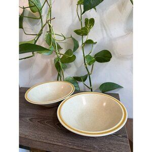 Hearthside Garden Festival (2) stoneware bowls